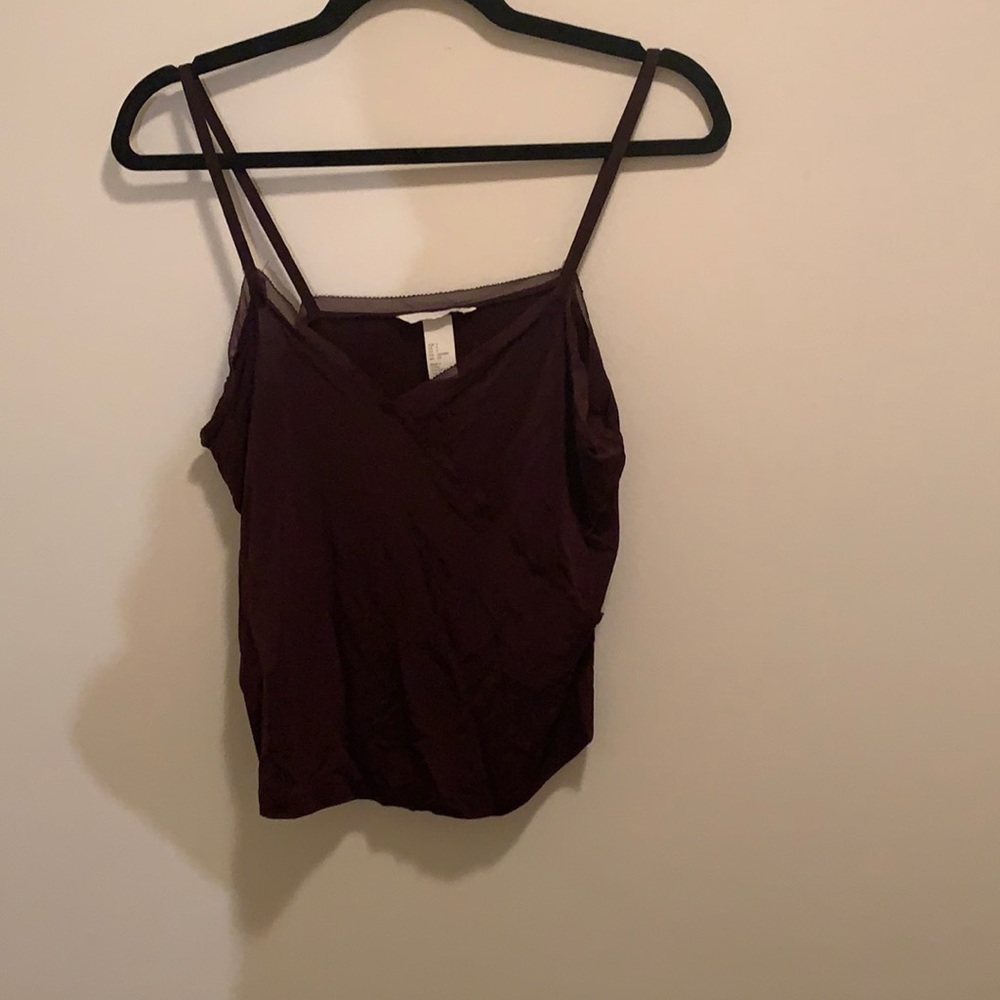 H&M Brown Cropped Tanktop